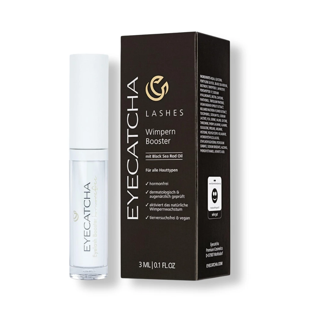 Eyecatcha Wimpern Booster Wimpernserum Testsieger mit Black Sea Rod Oil