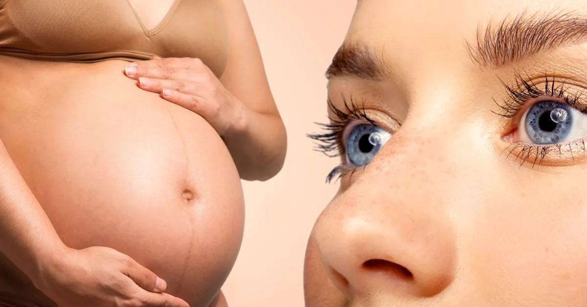 Wimpernverlängerung in der Schwangerschaft